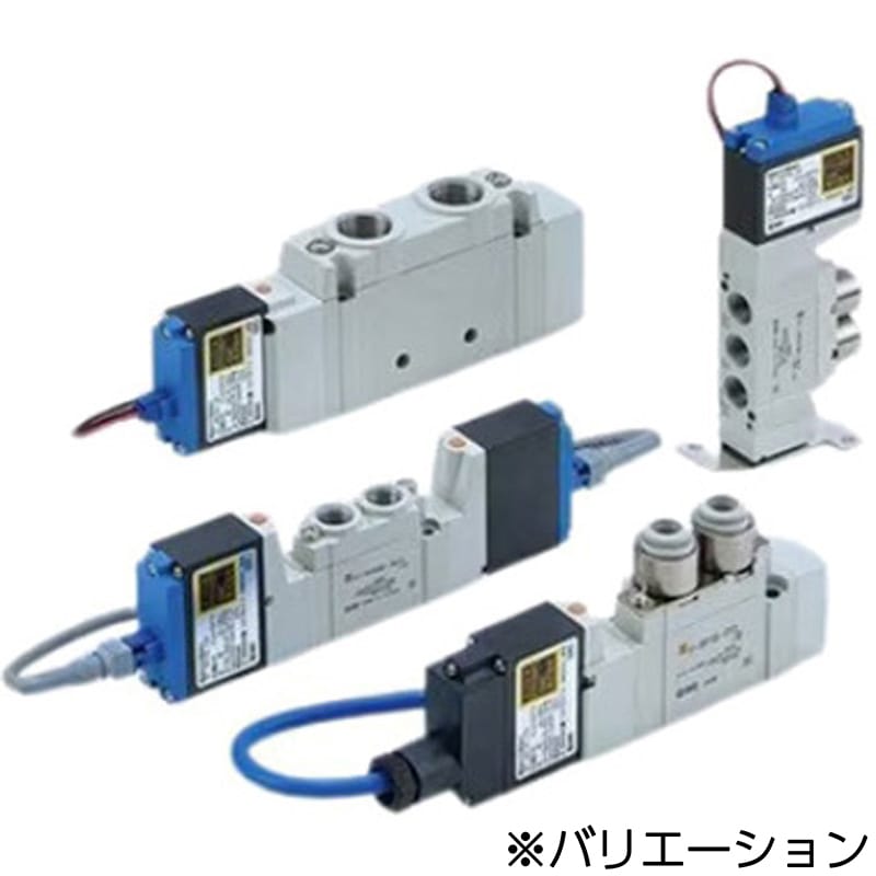 10個入セット SMC 25A-SY5320-5LZD-C6 ソレノイドバルブ SY5320