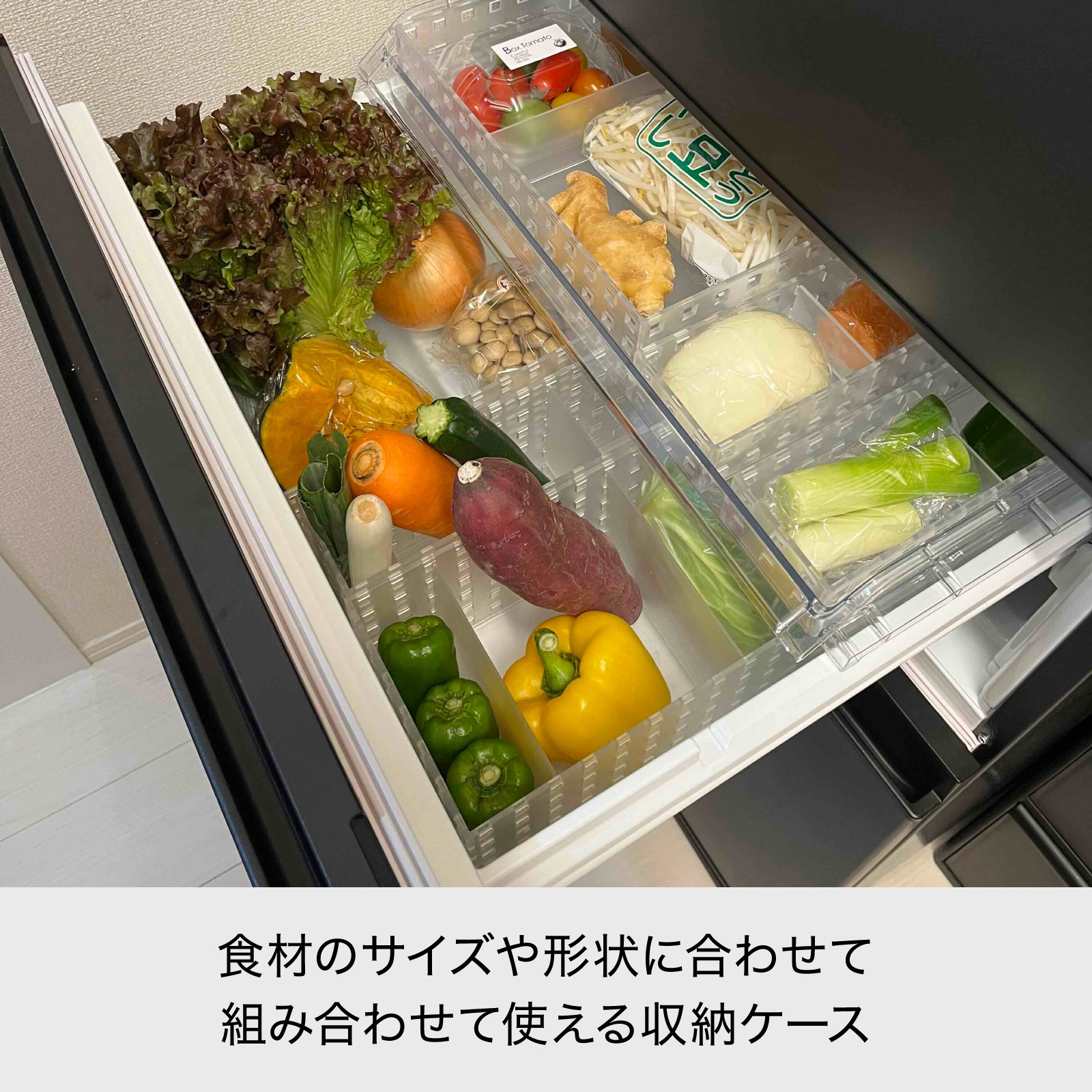 9008 ブリックス 収納ケース ライクイット クリア色 ミニSサイズ