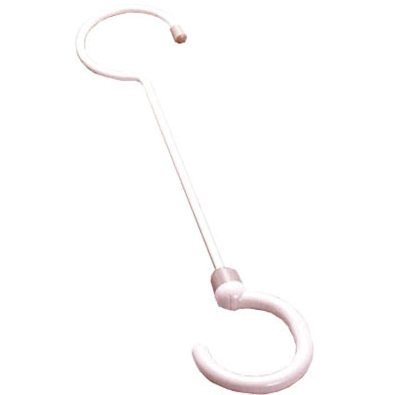 F-40 S字フック 回転 ロング フリーフック 積水樹脂 長さ40cm - 【通販