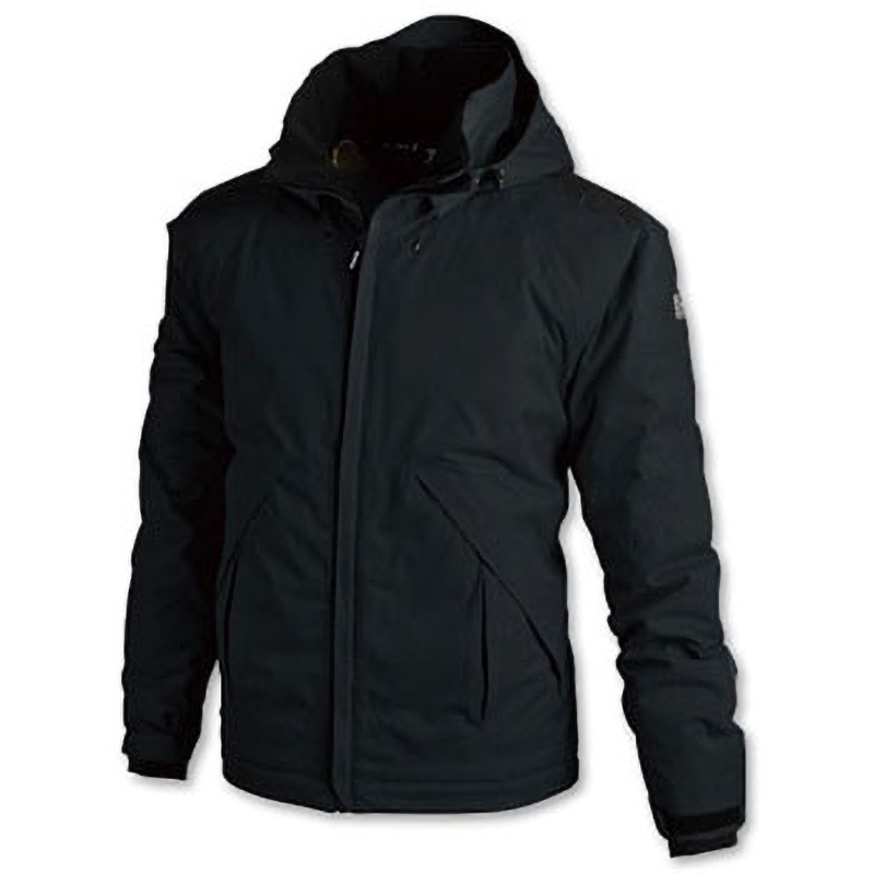 WT-42BK-3L メガヒート防水防寒ジャケット ユニット ブラック色 3L着丈77cm  WT-42BK-3L