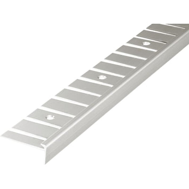 11-2025R アシステップ 階段滑り止め アルミ製ノンスリップ タイヤなし アールタイプ アシスト 長さ2m  11-2025R