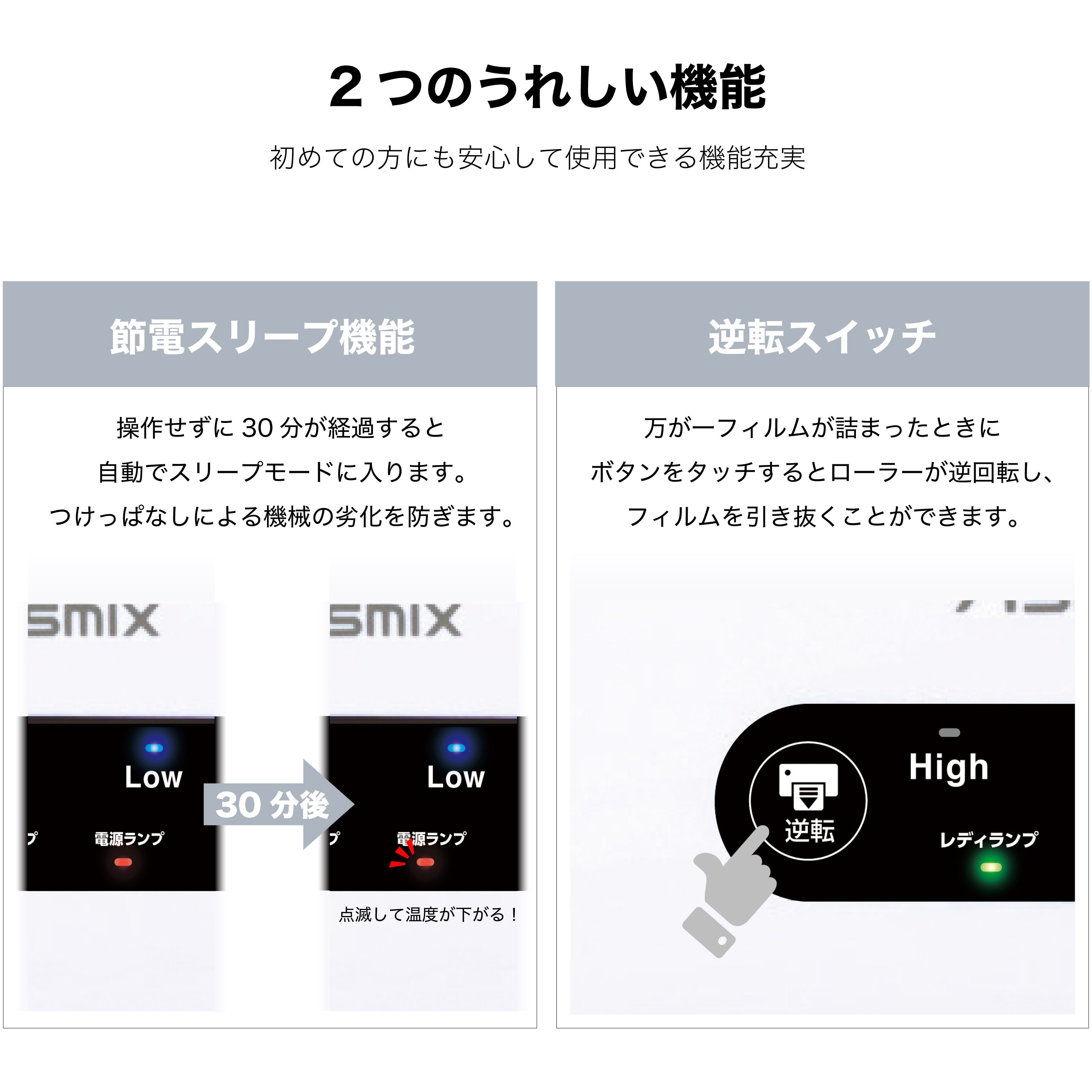 L409A3 4ローラーラミネーター Asmix(アスカ) 適合サイズA3 【通販