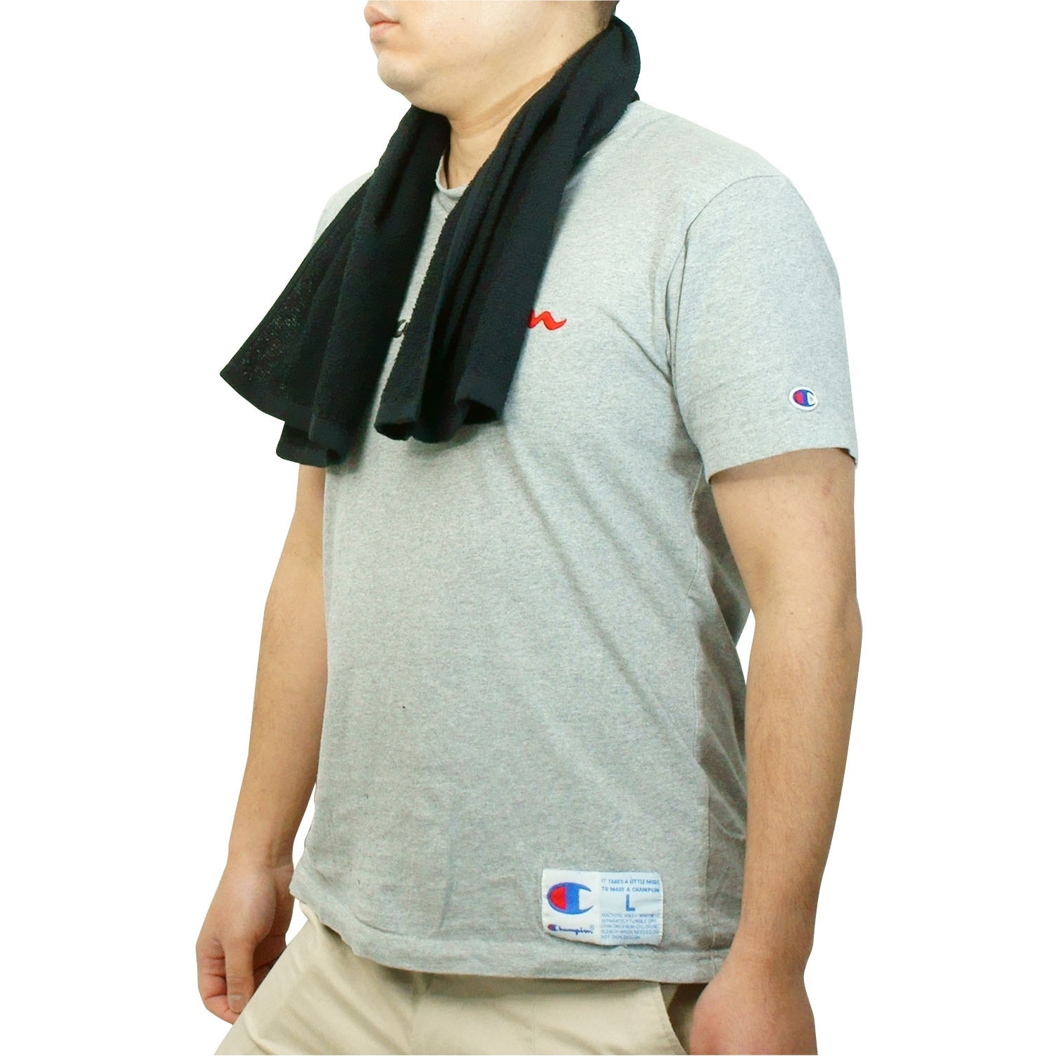 AG1325 フェイスタオル Workstyle ACE(ワークスタイルエース) ブラック