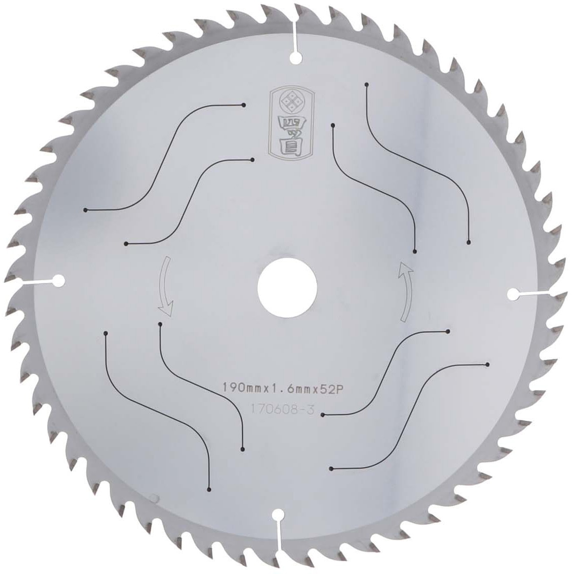チップソー　190mm　９枚 190×2.0×40P チップソー 鉄・ステンレス兼用 モノタロウ 刃数40P