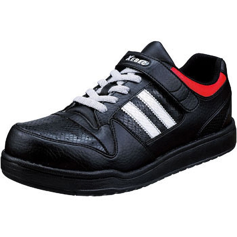 85114 スーパーメチャカルセフティシューズ ジーベック スニーカー 紐