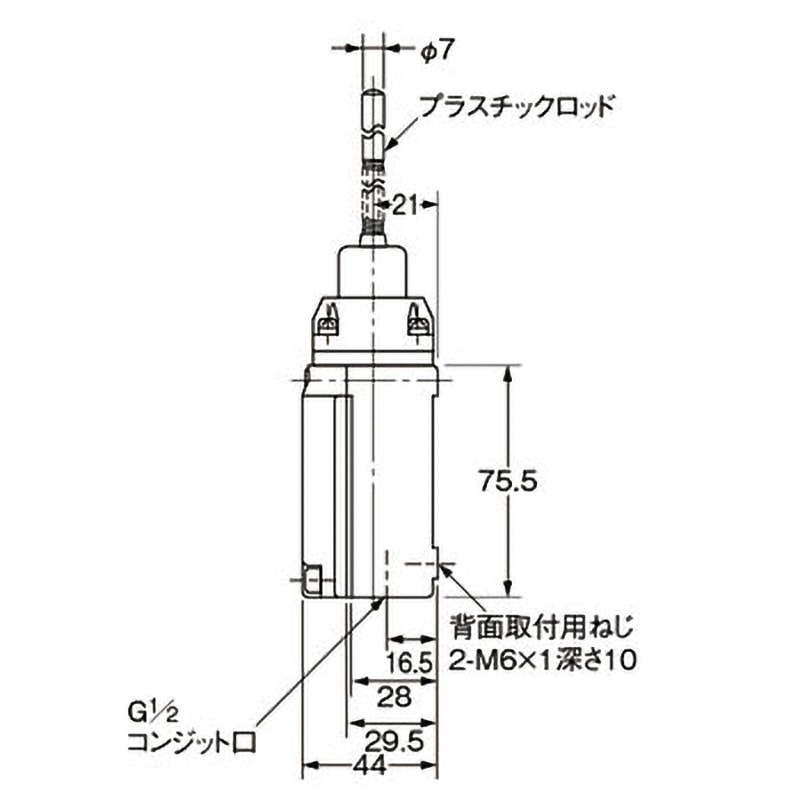 D4A-3114N 小型重装備リミットスイッチ D4A-□N 1個 omron(オムロン