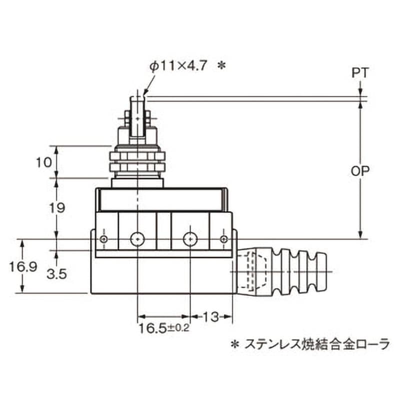 SHL-Q2155-01 小型封入スイッチ SHL-□ 1個 オムロン(omron) 【通販モノタロウ】