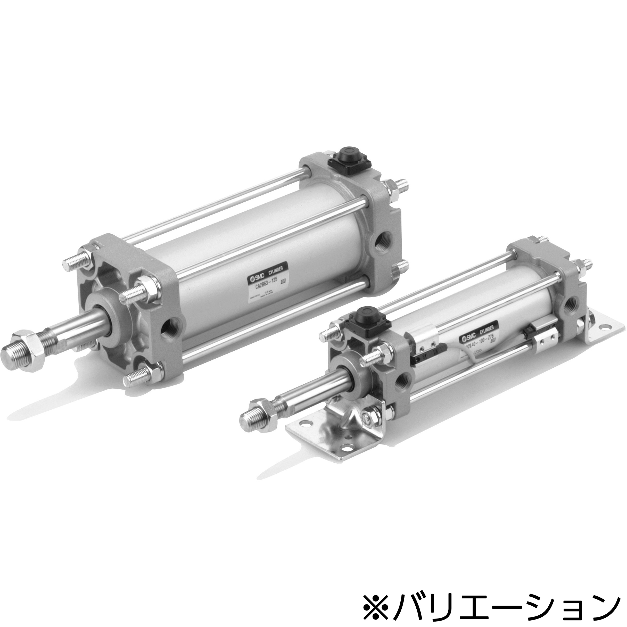CDBA2B100-17-HN CD Series(CDBA2B100) SMC 複動片ロッド ノンロックタイプ シリンダストローク17mm