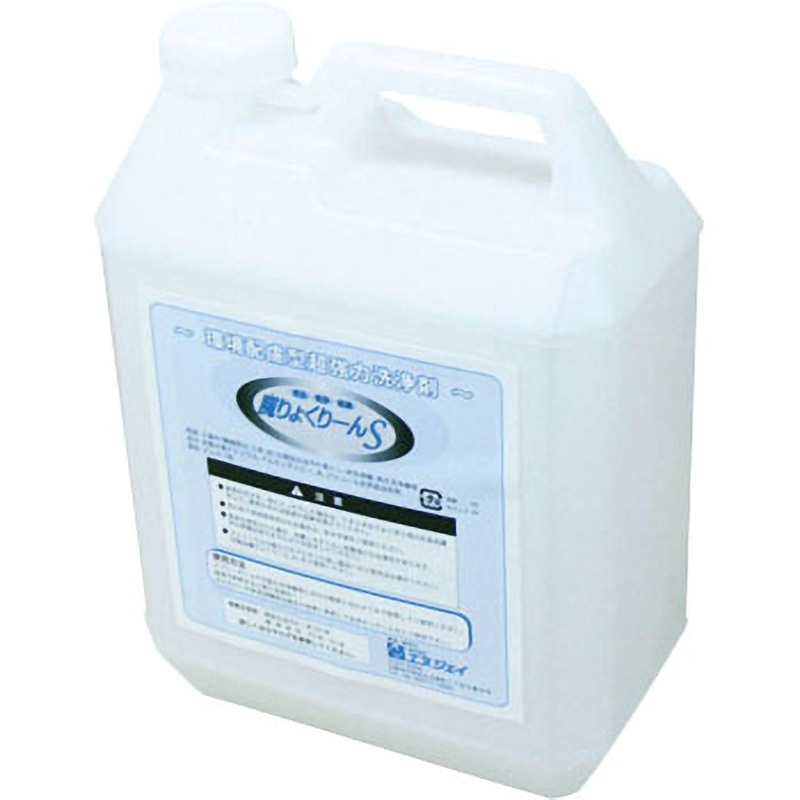 A way 液体洗剤　4L １本 MRY-4S 超強力洗浄剤 1缶(4L) エヌジェイ 【通販モノタロウ】