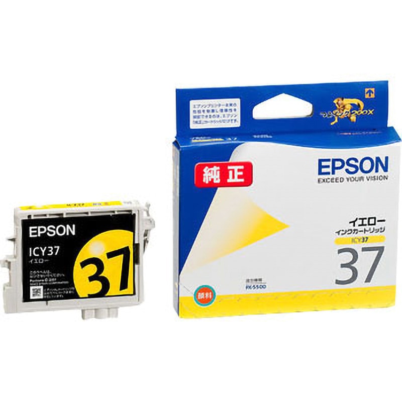 ICY37 純正インクカートリッジ EPSON IC37 1個 EPSON 【通販サイト