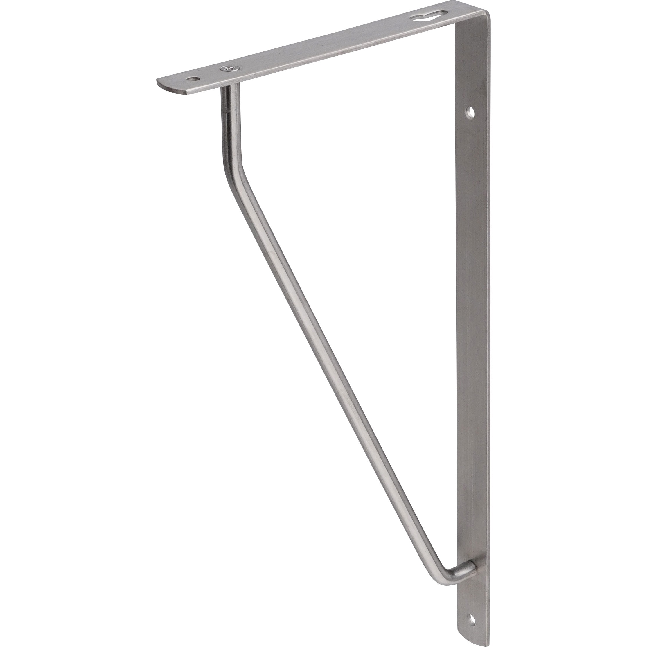 AA-240 ステンレスアーム棚受 ケイ・ジー・ワイ工業 寸法240×120mm 1個