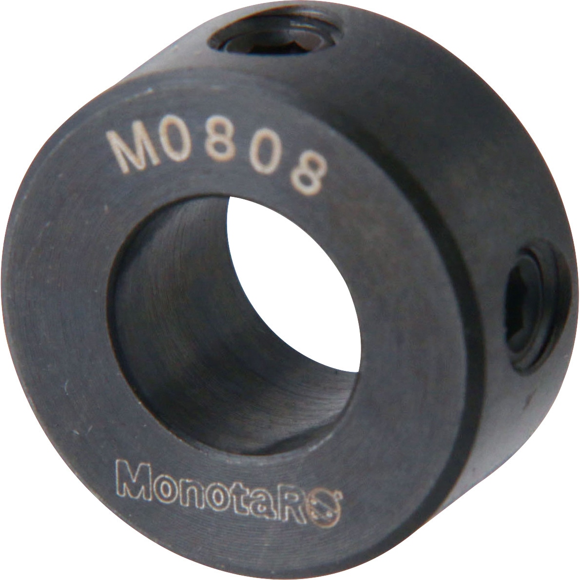 M0808 セットカラー スタンダード モノタロウ S45C製 黒染め 外径16mm