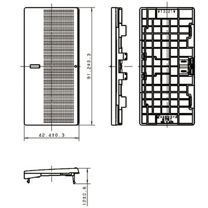 WT3021W スイッチハンドル(表示付ネーム無) Panasonic(パナソニック