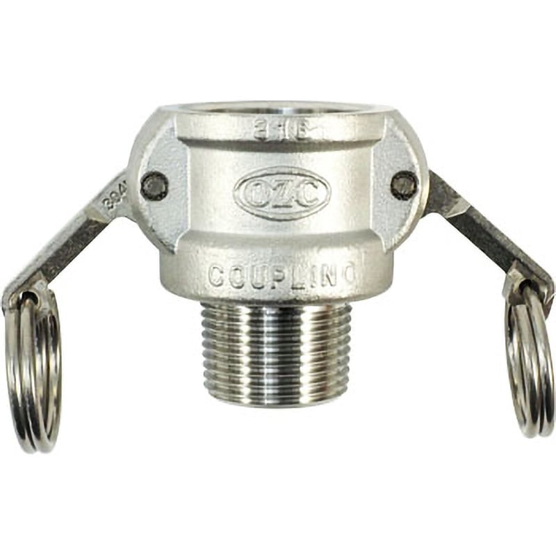 OZ-B-SUS-3/4 オスネジ型カプラー[OZ-B] ステンレス 1個 小澤物産(OZC) 【通販モノタロウ】