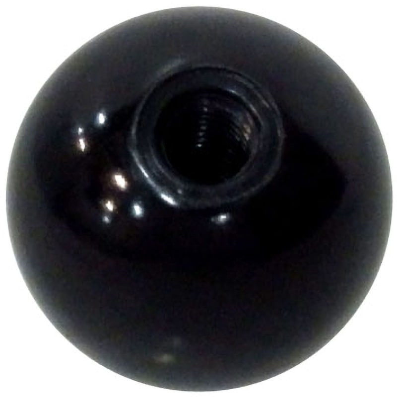 25Φ×M6 黒 プラスチック玉 1個 大阪魂 【通販モノタロウ】