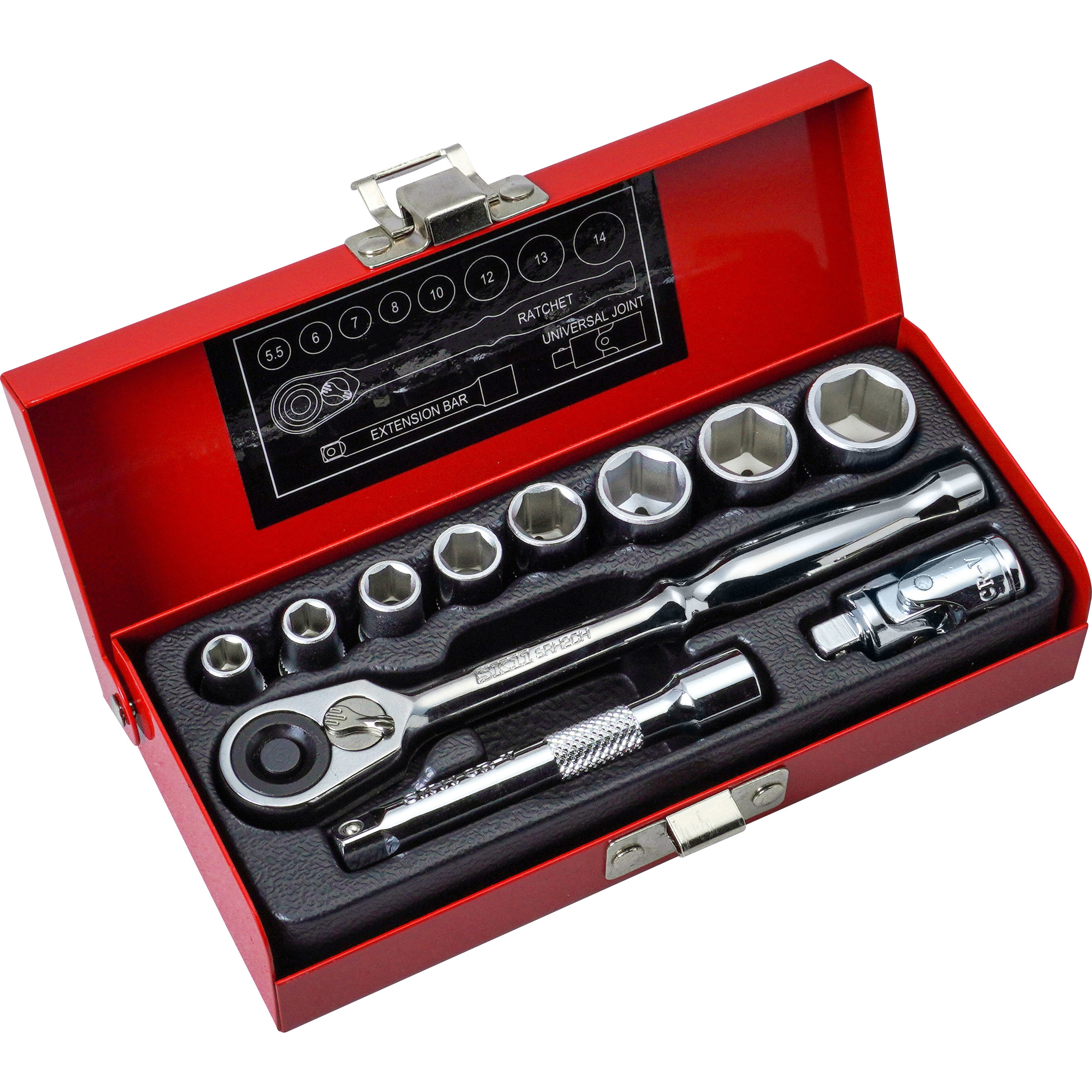 TS-211M 1/4ソケットレンチセット E-Value 1セット(11点組) TS-211M