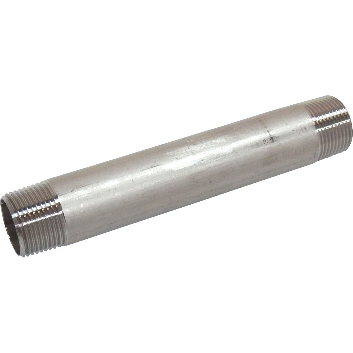 20A:(3/4)×150L 長ニップル ステンレス製 モノタロウ PTネジ 20A:(3/4)×150L 長ニップル ステンレス製 モノタロウ PTネジ