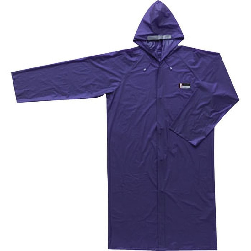 贅沢品 VETEMENTS フード付きレインコート ネイビー （セール】フード 小物
