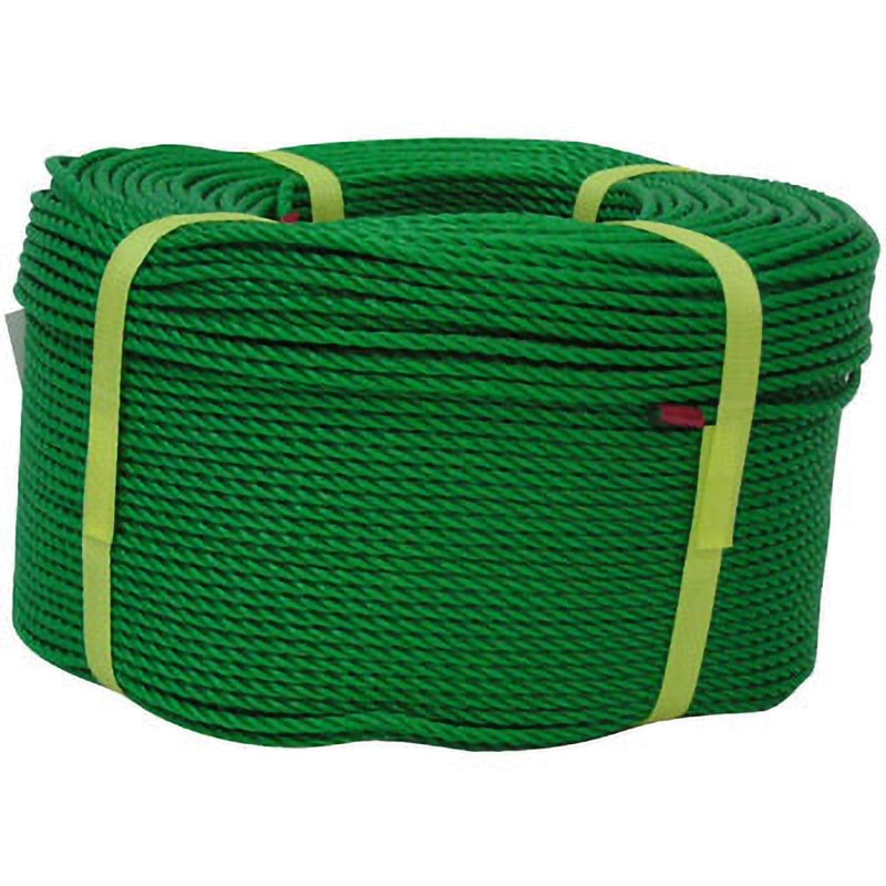 4mm×200m_ポリエステル ユタカメイク(Yutaka Make) ポリエステルロープ(3ツ打)ドラム巻 4mm×200m RS-8 ユタカメイク ポリエチレンロープドラム巻 4mm×200m ホワイト ▽794