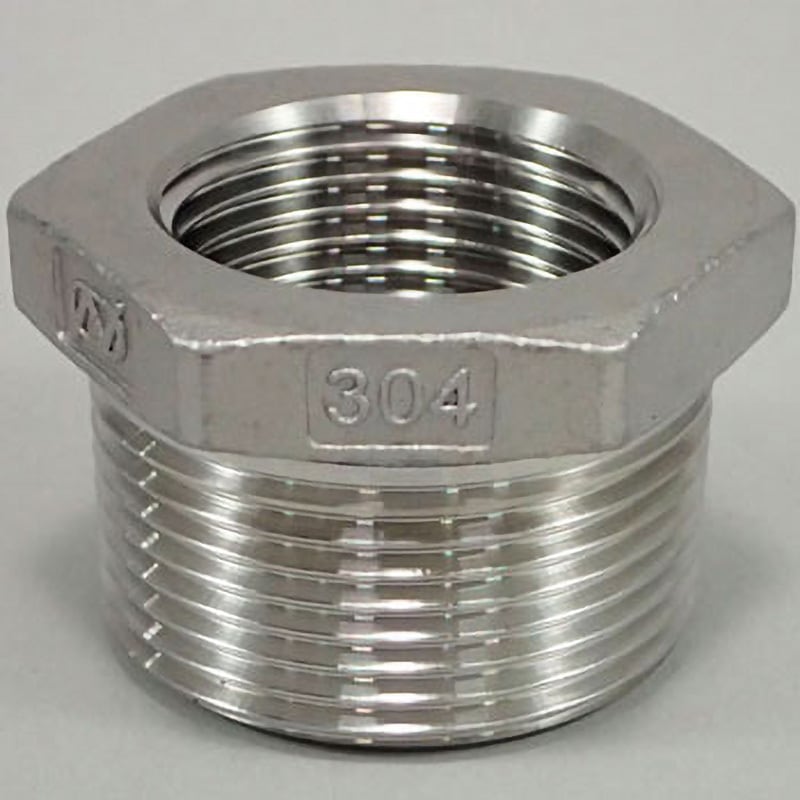 B 六角ブッシュ ステンレス製ねじ込み継手 ONK(オーエヌ工業) PTネジ