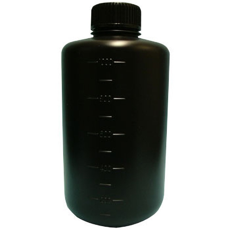 01-201-04-01 JKボトル(細口瓶・遮光) コクゴ 1000mL  1箱(50本) 01-201-04-01