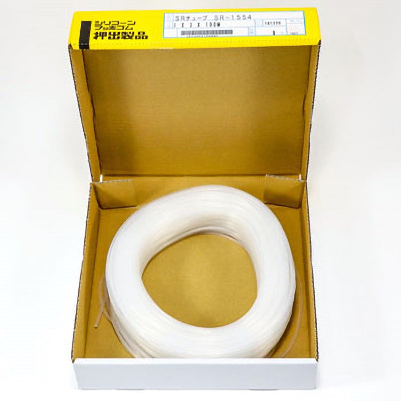SR1554 シリコンチューブ タイガースポリマー 半透明色 内径1mm外径3mm長さ100m 1巻 8,564円