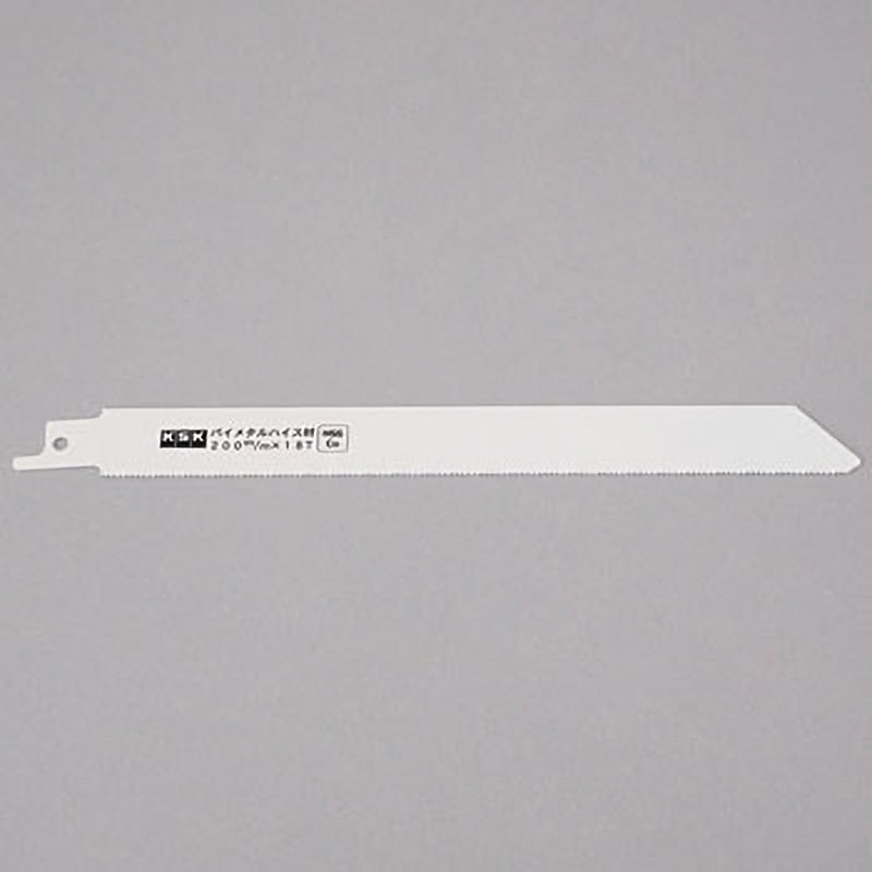 L-1418 セーバーソーブレード 河部精密工業(KSK) 18山 全長200mm 1袋(10本)