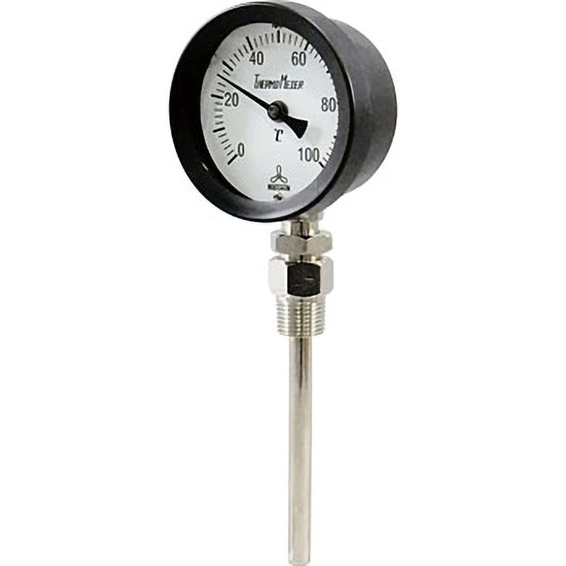 NBS-WT バイメタル温度計(縦型) 日新計器 測定範囲0~100℃ NBS NBS-WT バイメタル温度計(縦型) 日新計器 測定範囲0~100℃ NBS