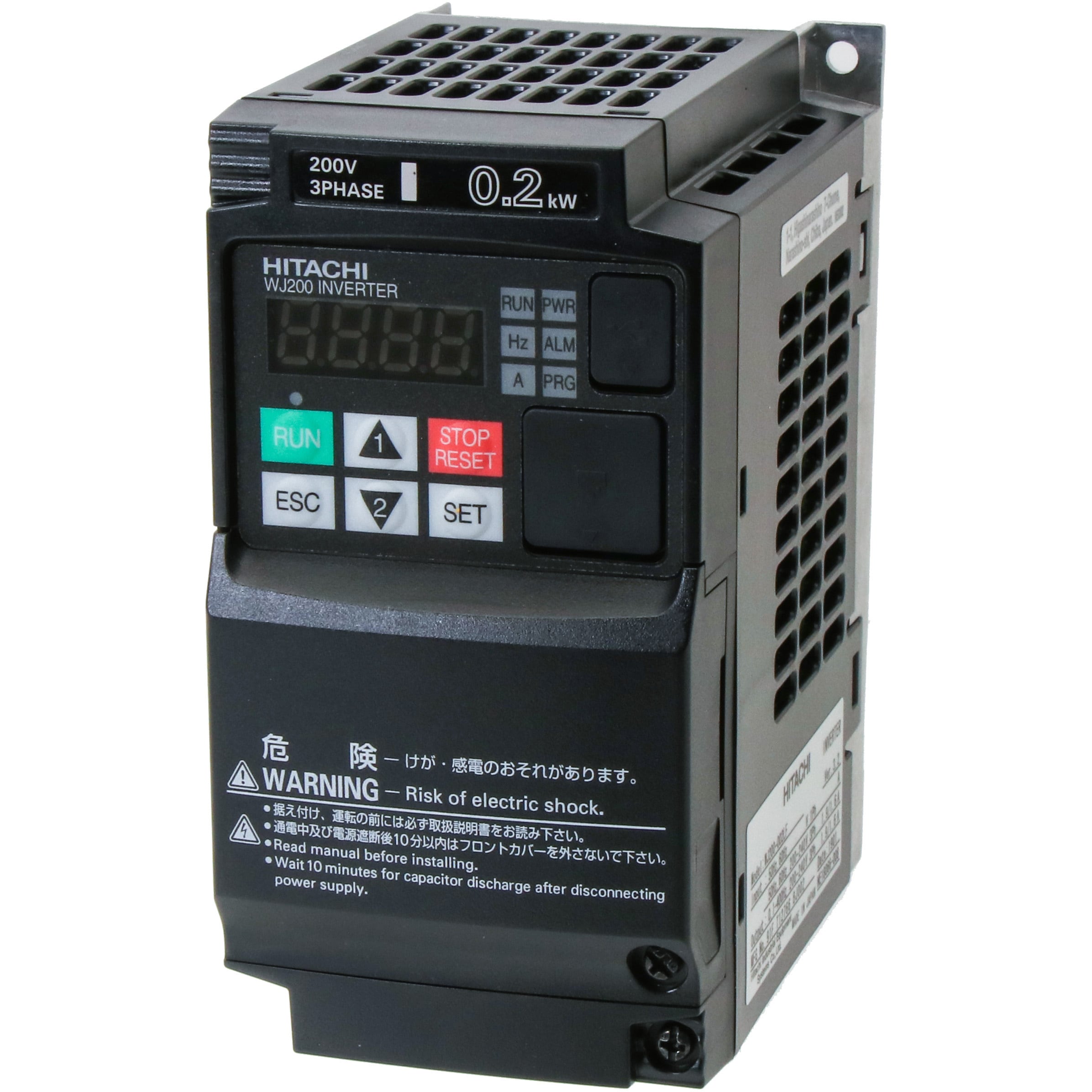 訳あり商品 未使用品 日立 インバータWJ200-022LF - その他 - alrc.asia