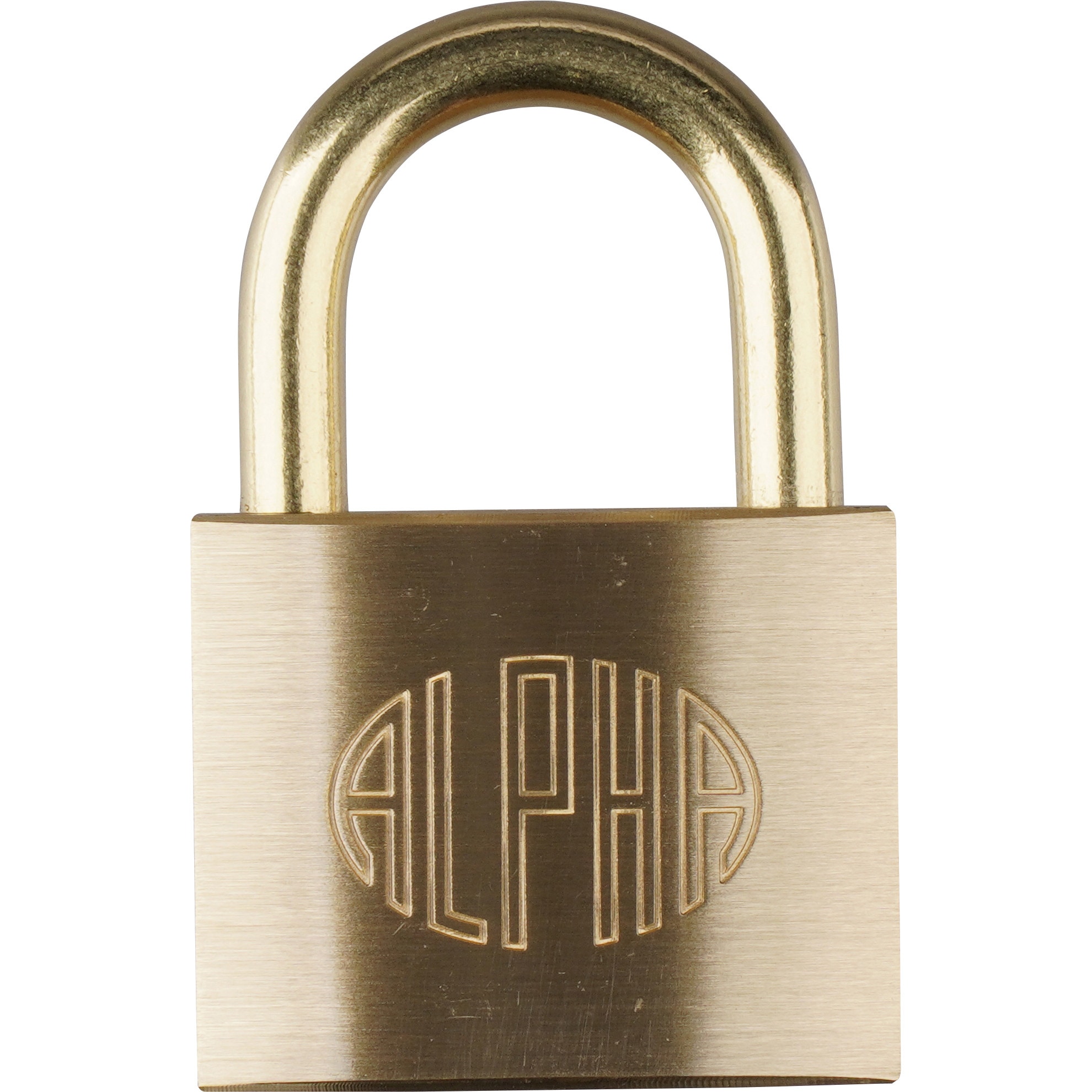AL-005 #1000 アルファ南京錠 アルファ キー式 真鍮 - 【通販モノタロウ】