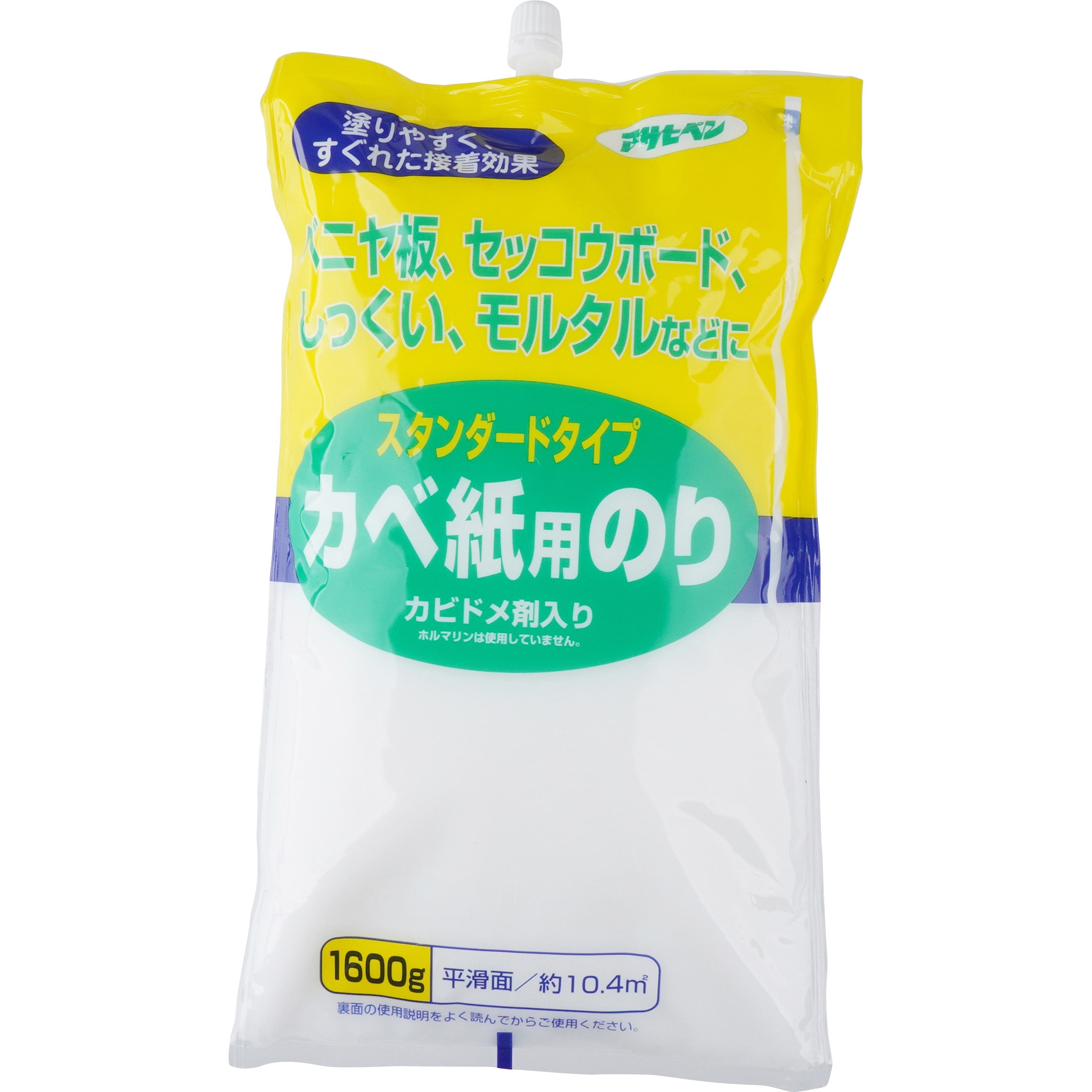 765 カベ紙用のり アサヒペン 1袋 1600g 通販モノタロウ 32996013