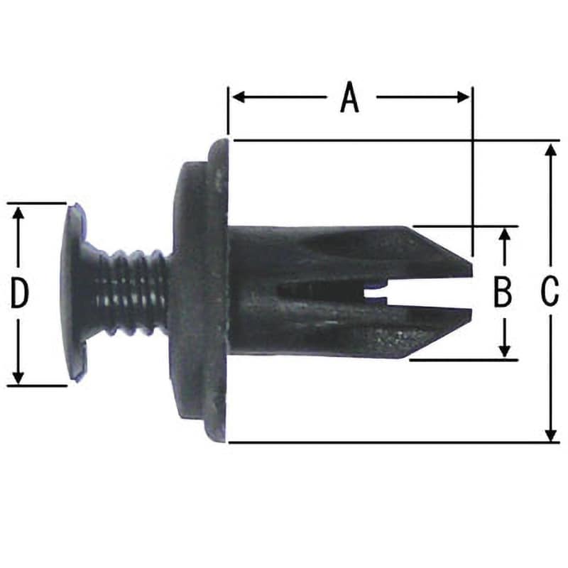 MH78-10 ホンダタイプ クリップ 1袋(10個) Modes 【通販サイトMonotaRO】