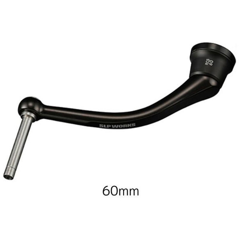 60mm 25RCS マシンカットブラックハンドル 1個 SLP WORKS(エス