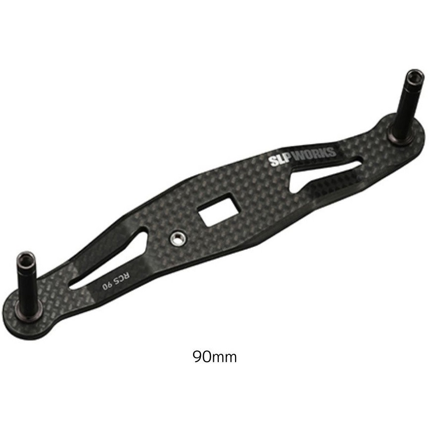 bukutari　rcs カーボンクランクハンドル90mm パワーライトs 90mm RCSB カーボンライトクランクハンドル 1個 SLP WORKS(エス