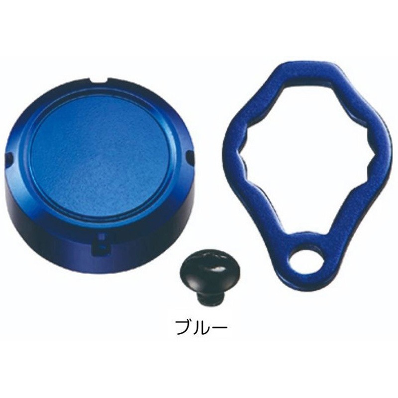 ブルー STEEZ オイルインジェクションキャップ 1個 SLP WORKS(エス