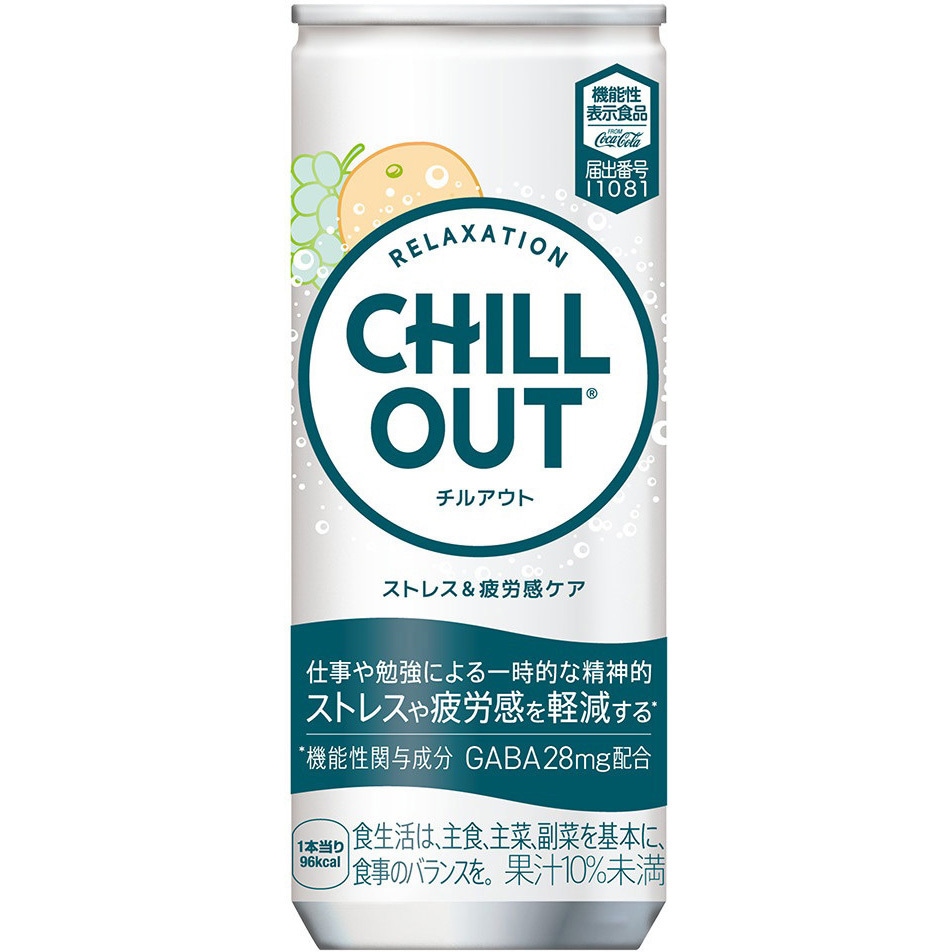 80本　チルアウト　リラクゼーションドリンク 053941 チルアウト リラクゼーションドリンク コカ・コーラ 内容量