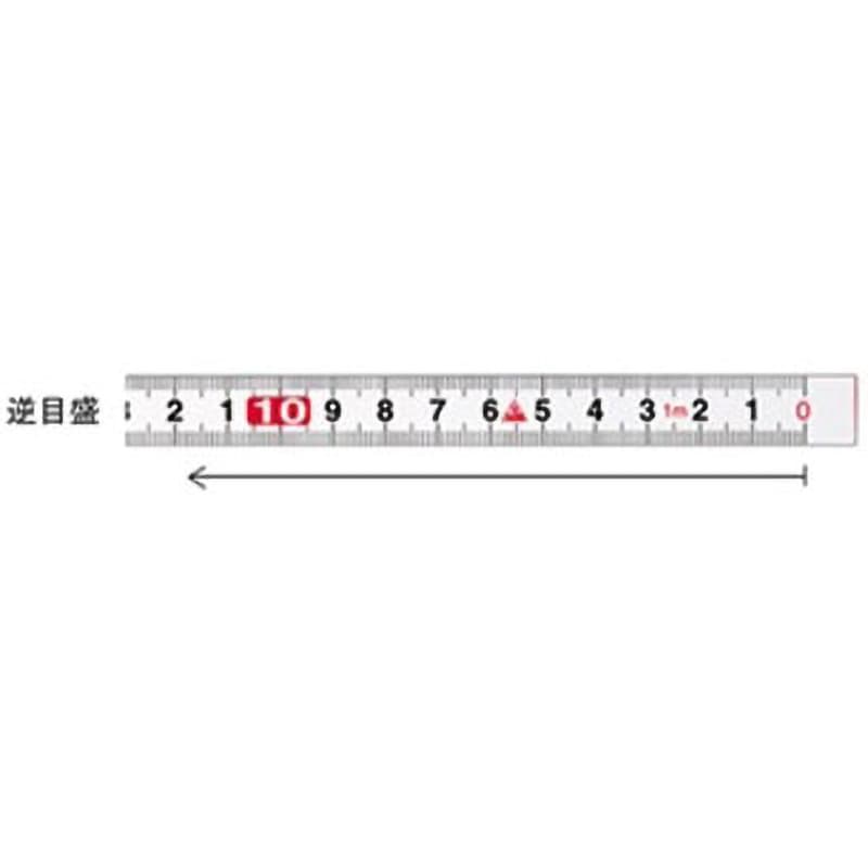 STB13-02BP セッティングメジャー逆目盛 ムラテックKDS 粘着