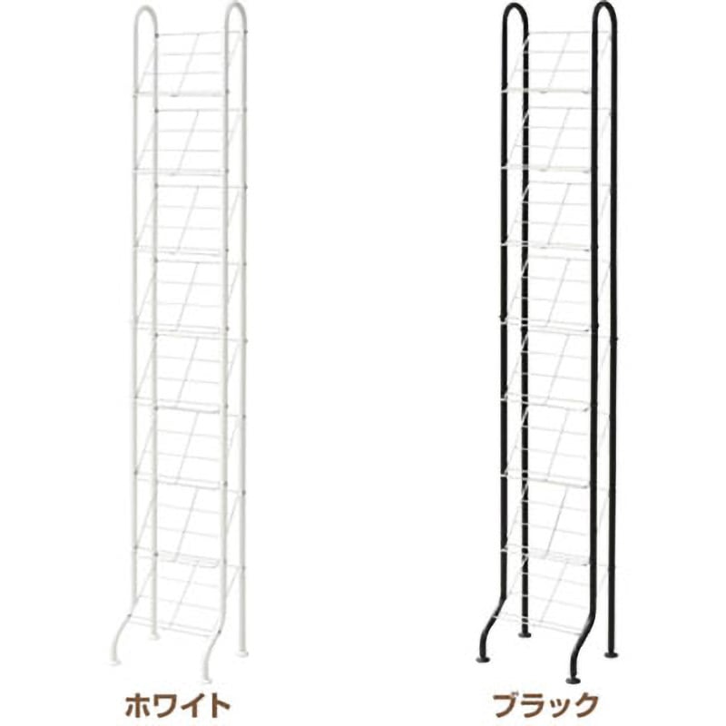 SR-308R(MWH) スリム シューズラック YAMAZEN(山善) 8段 マット