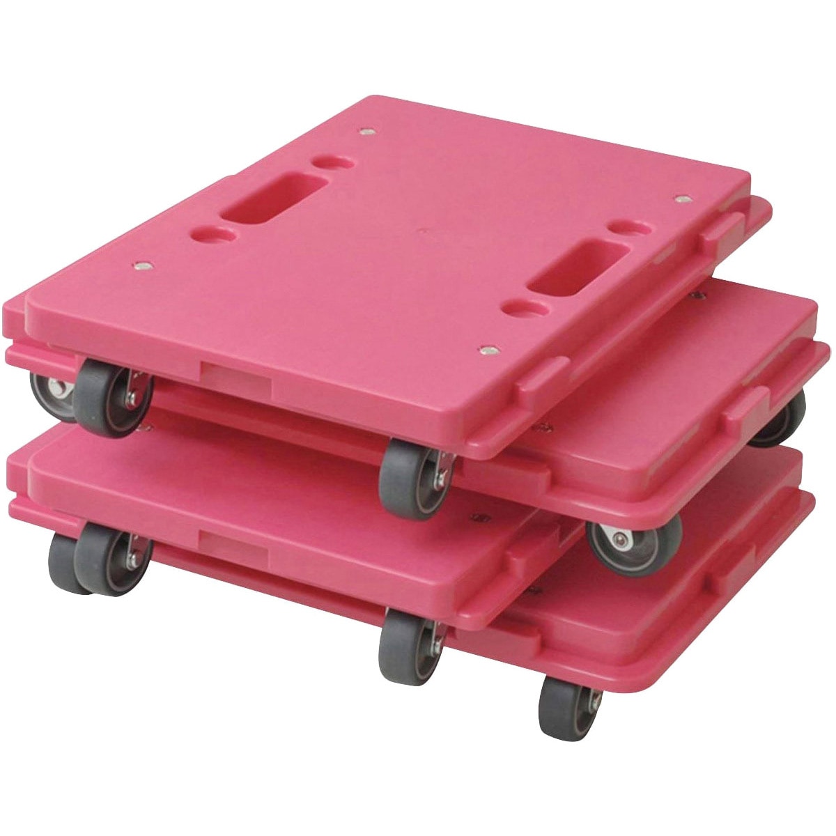 NTM-E50RP×4 連結平台車 ホームキャリー YAMAZEN(山善) 自在