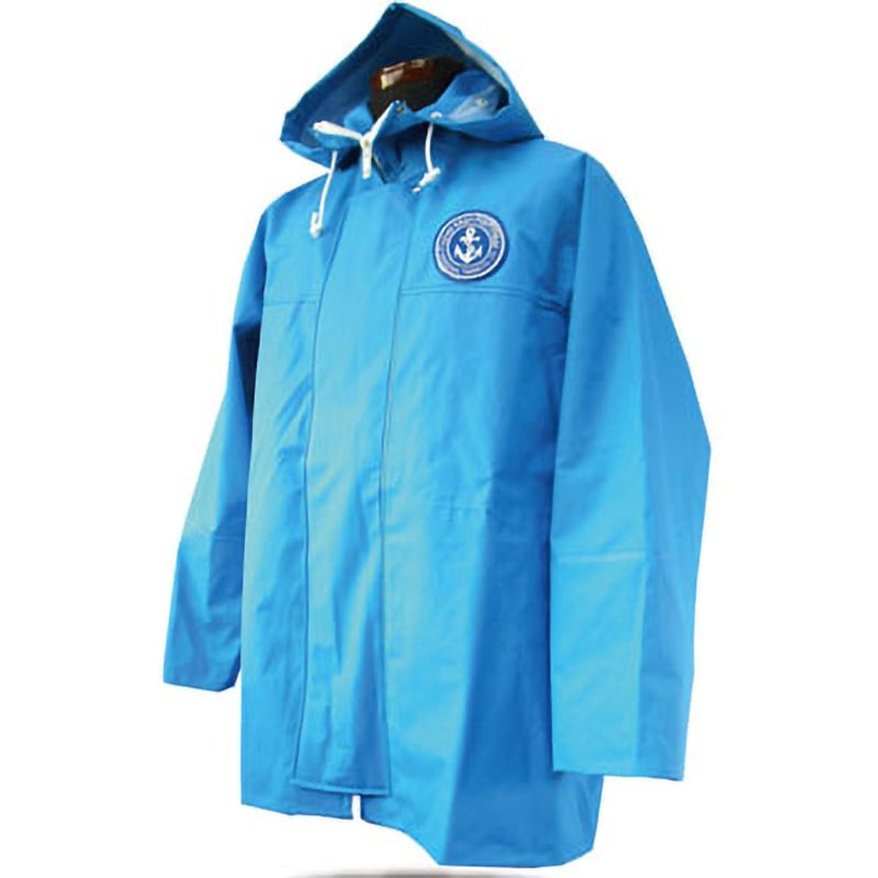 3L レインウエアー ジャンパーテープ付 川島商事 ブルー色 サイズ3L