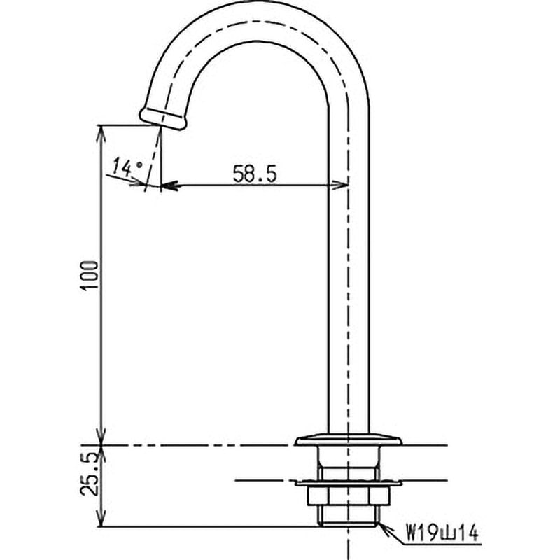TSY670BMNS ロータンク手洗金具 1個 TOTO 【通販モノタロウ】