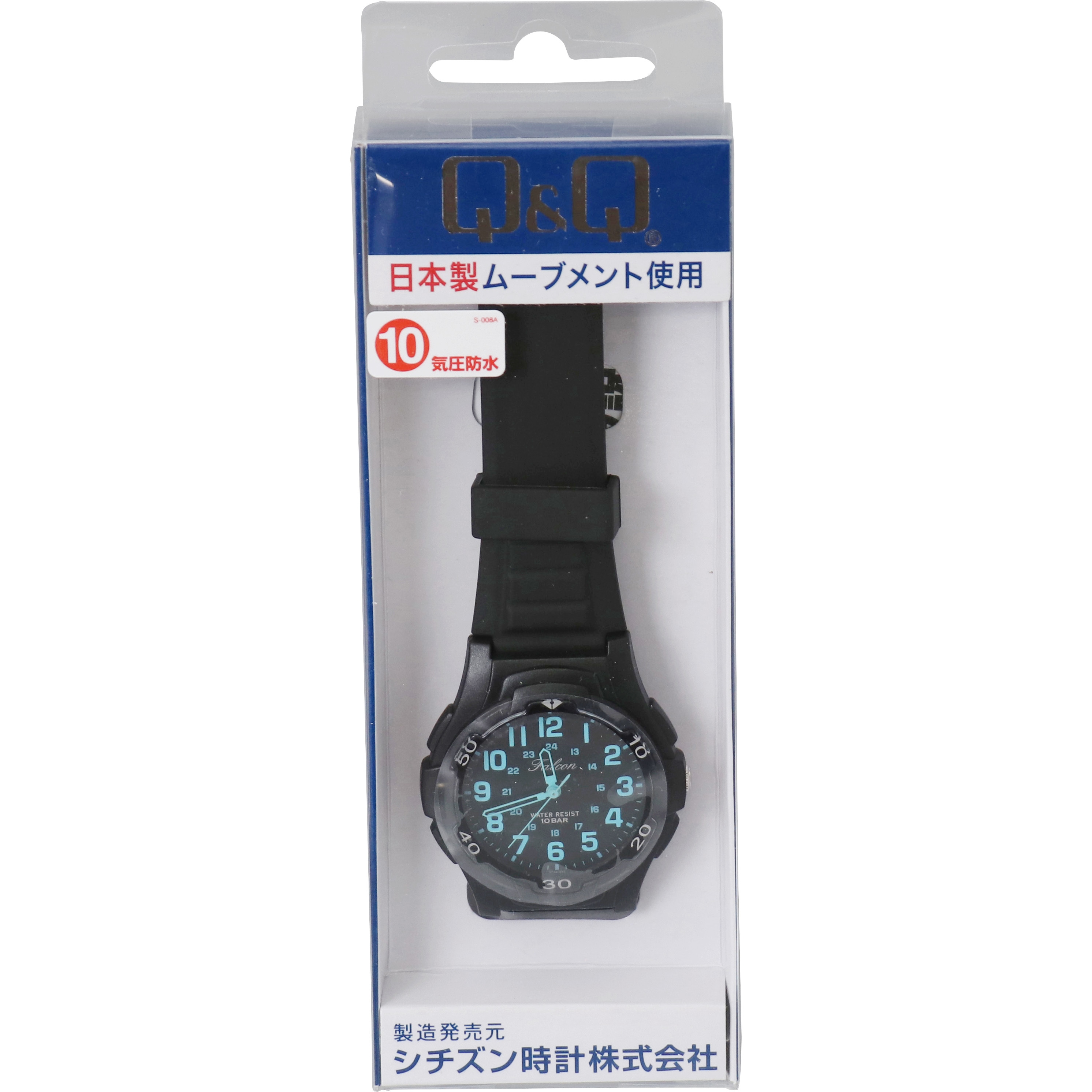 VP84-852 スポーツモデル腕時計 シチズンQ&Q アナログ 防水 【通販 