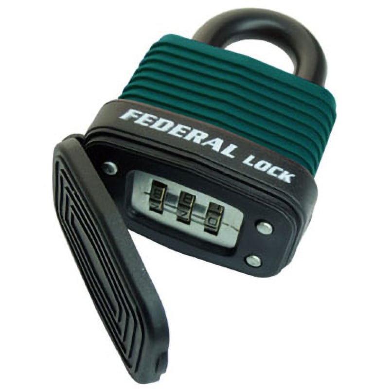 RL40W-GN-P ダイヤル鍵(屋外用) FEDERAL 材質(ツル)鉄 黄銅製 - 【通販