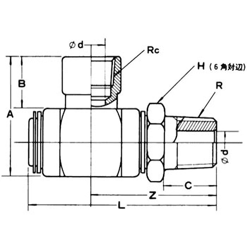 JL04DC JL-DCスイベルジョイント 1個 BRIDGESTONE(ブリヂストン