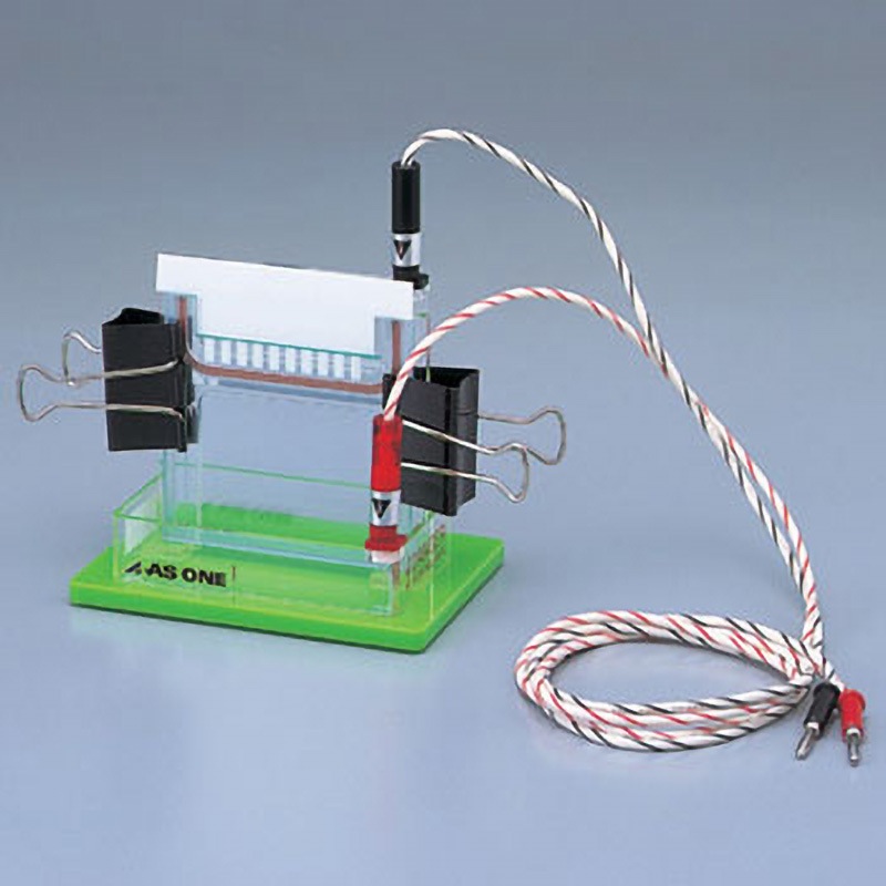 IEP-1010 ミニゲルスラブ電気泳動装置 アズワン 寸法155×105×120mm 1個 IEP-1010