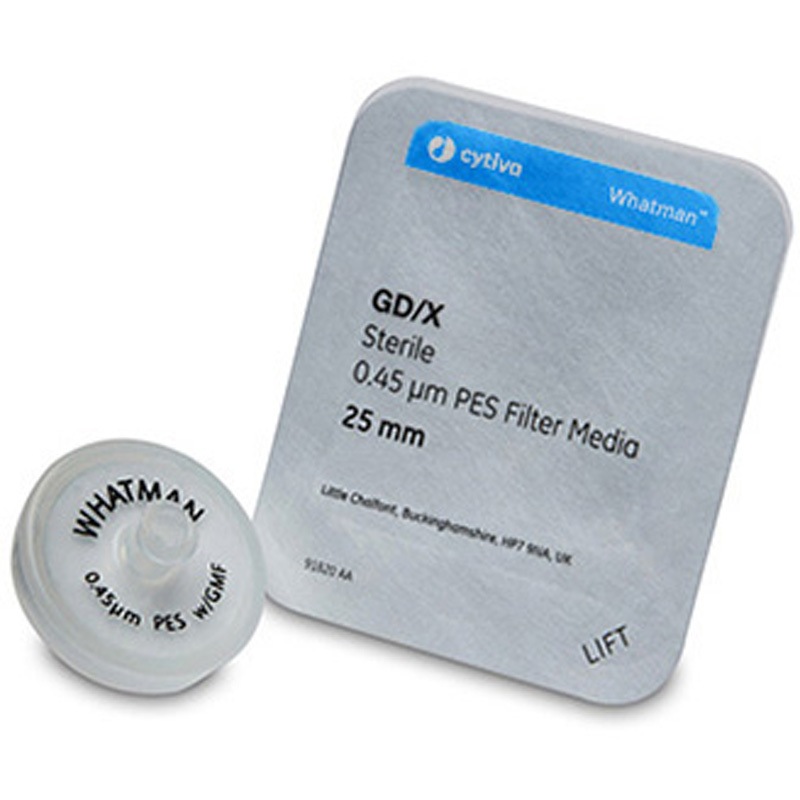 6896 2504 GD/X シリンジフィルタ Whatman(ワットマン) メンブレンPES  1箱(50個) 6896 2504