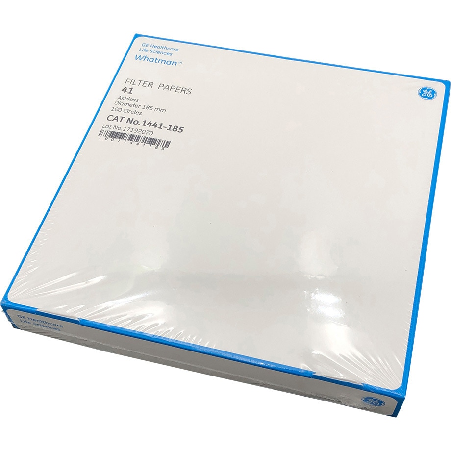 18.5cm 定性濾紙 No.41(円形) 1箱(100枚) Whatman(ワットマン) 【通販モノタロウ】