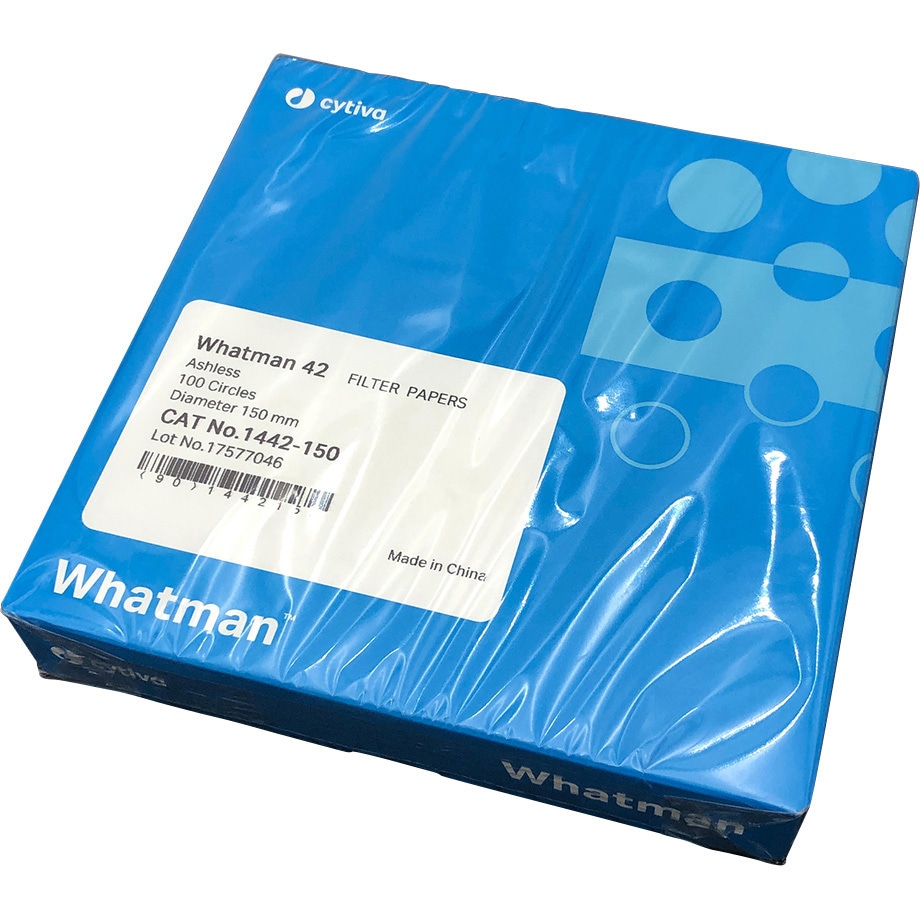 15.0cm 定性濾紙 No.42(円形) 1箱(100枚) Whatman(ワットマン) 【通販モノタロウ】