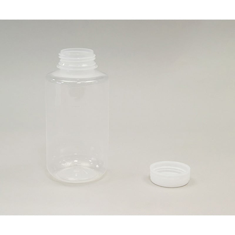 1000ml 目盛り耐熱ガラス瓶 青いキャップ 目盛り付き 10個セット