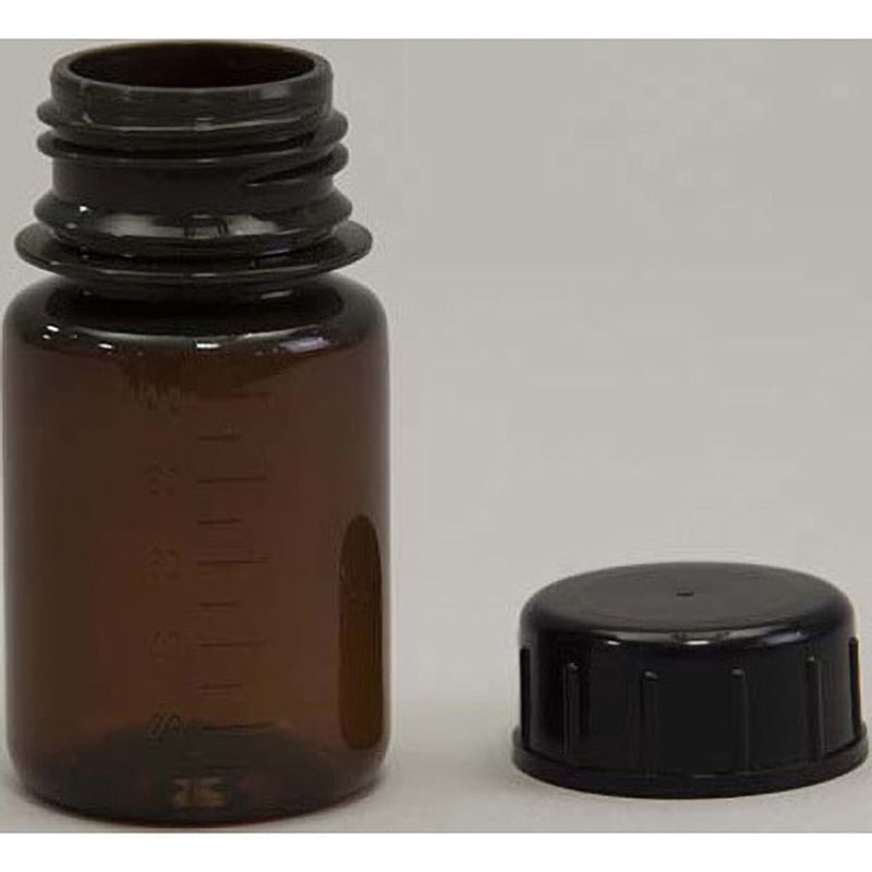 100ML グッドボーイ褐色瓶 アズワン 目盛あり 100mL 1本